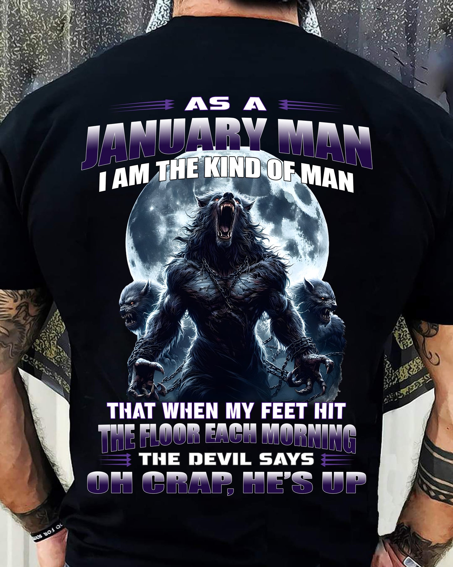 JANUARY, THE DEVIL SAYS OH CRAP, HE’S UP – SNOW MALE 01 (SKU26T-01170-01)