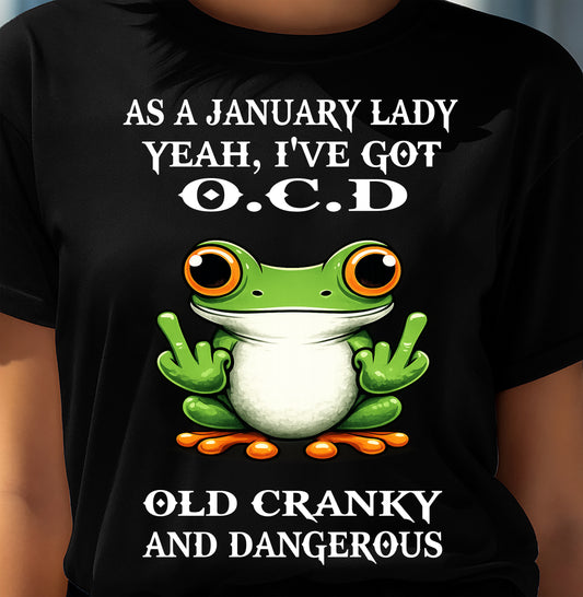 JANUARY SHIRT, OLD CRANKY DANGEROUS - SNOW01 (SKU2606-68-01)