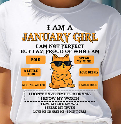JANUARY SHIRT, I AM PROUD OF WHO I AM - FMA SNOW01 (SKU2603-292-01)