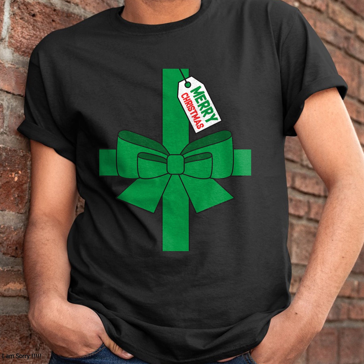 Funny DIY Christmas Present Costume T-Shirt - Christmas Unisex T-Shirt/Hoodie/Sweatshirt - SNOW00