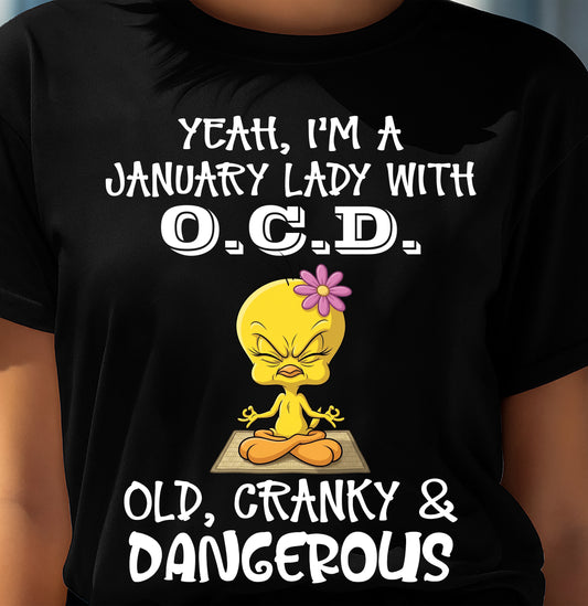 JANUARY SHIRT, OLD CRANKY DANGEROUS - SNOW01 (SKU2606-65-01)
