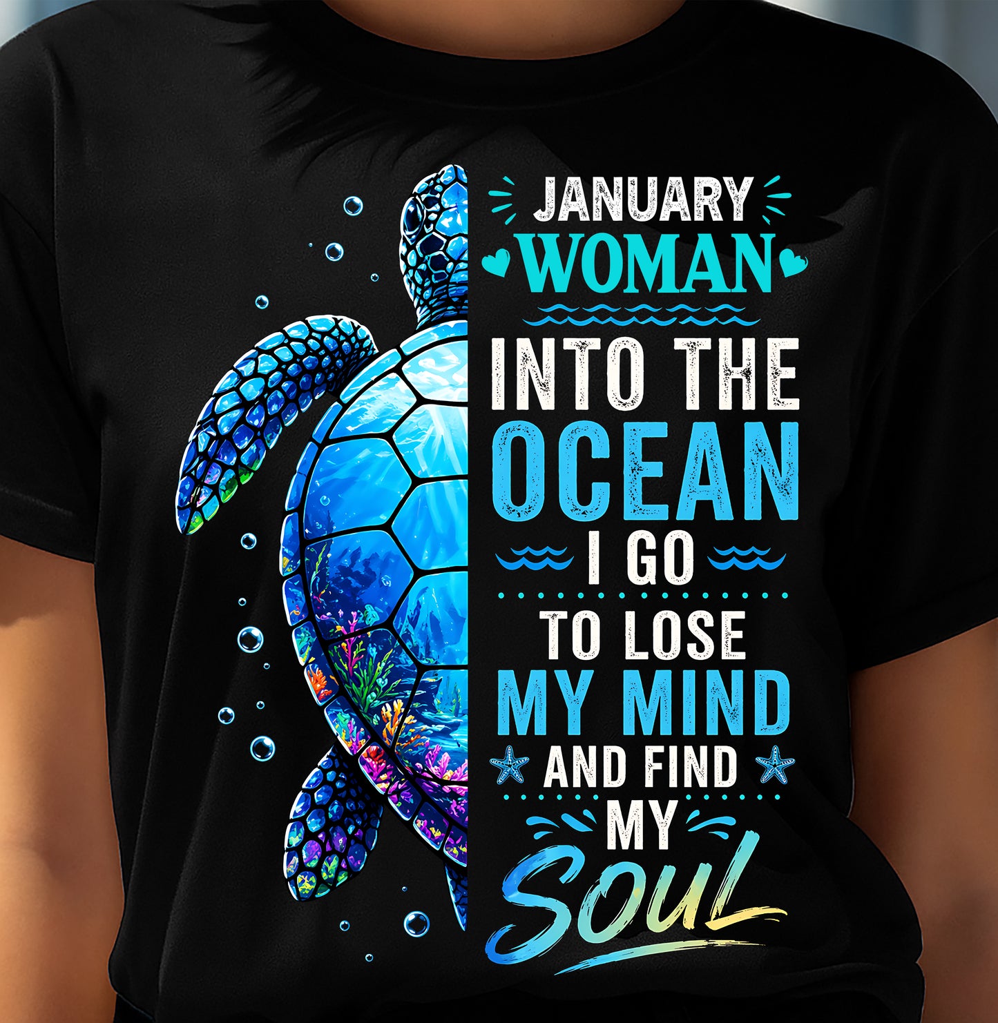 JANUARY SHIRT, I GO TO LOSE MY MIND AND FIND MY SOUL - SNOW01 (SKU2604-28-01)