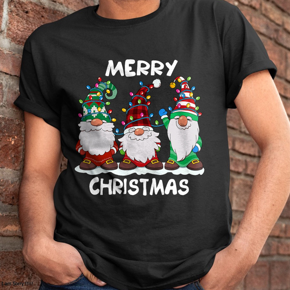 Merry Christmas Gnomes Xmas Family Men Women T-Shirt - Christmas Unisex T-Shirt/Hoodie/Sweatshirt - SNOW00