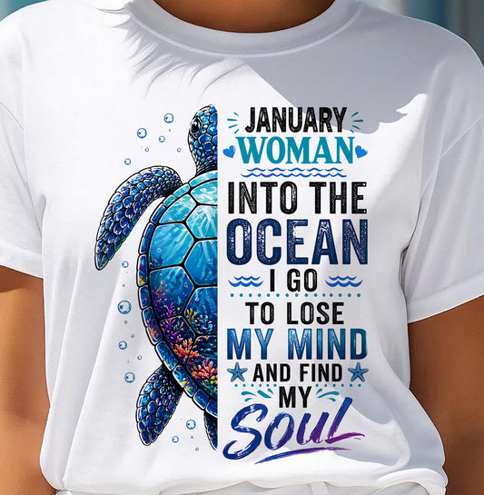 JANUARY SHIRT, I GO TO LOSE MY MIND AND FIND MY SOUL - SNOW01 (SKU2604-279-01)