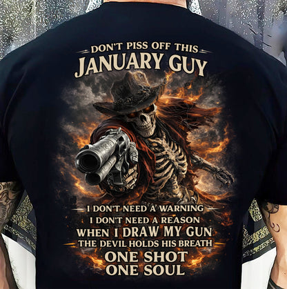 JANUARY, DON’T PISS OFF THIS JANUARY GUY - SNOW MALE01 (SKU26T-01115-01)
