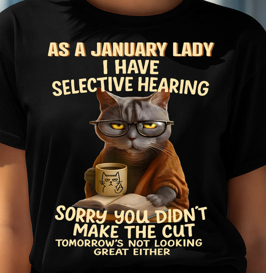 JANUARY SHIRT, SORRY YOU DIDN’T MAKE THE CUT - SNOW01 (SKU2603-122-01)