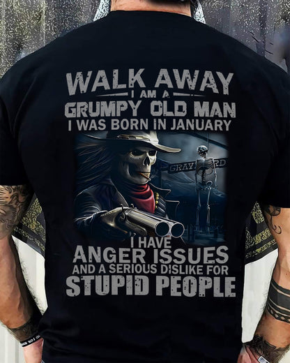 JANUARY, I HAVE ANGER ISSUES AND A SERIOUS DISLIKE FOR STUPID PEOPLE-SNOW MALE01 (SKU08-29-01)