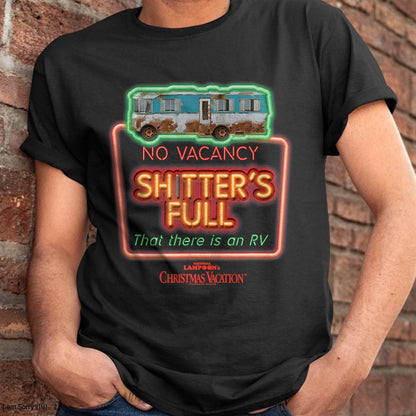 Christmas Vacation No Vacancy Shtter's Full Christmas T-Shirt - Christmas Unisex T-Shirt/Hoodie/Sweatshirt - SNOW00
