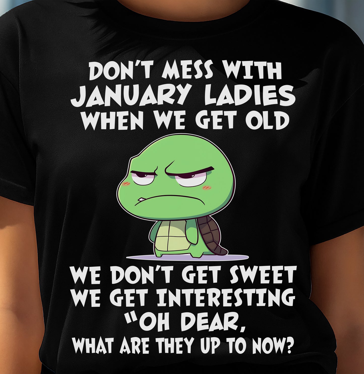 JANUARY SHIRT, WHAT ARE THEY UP TO NOW - SNOW01 (SKU2604-241-01)