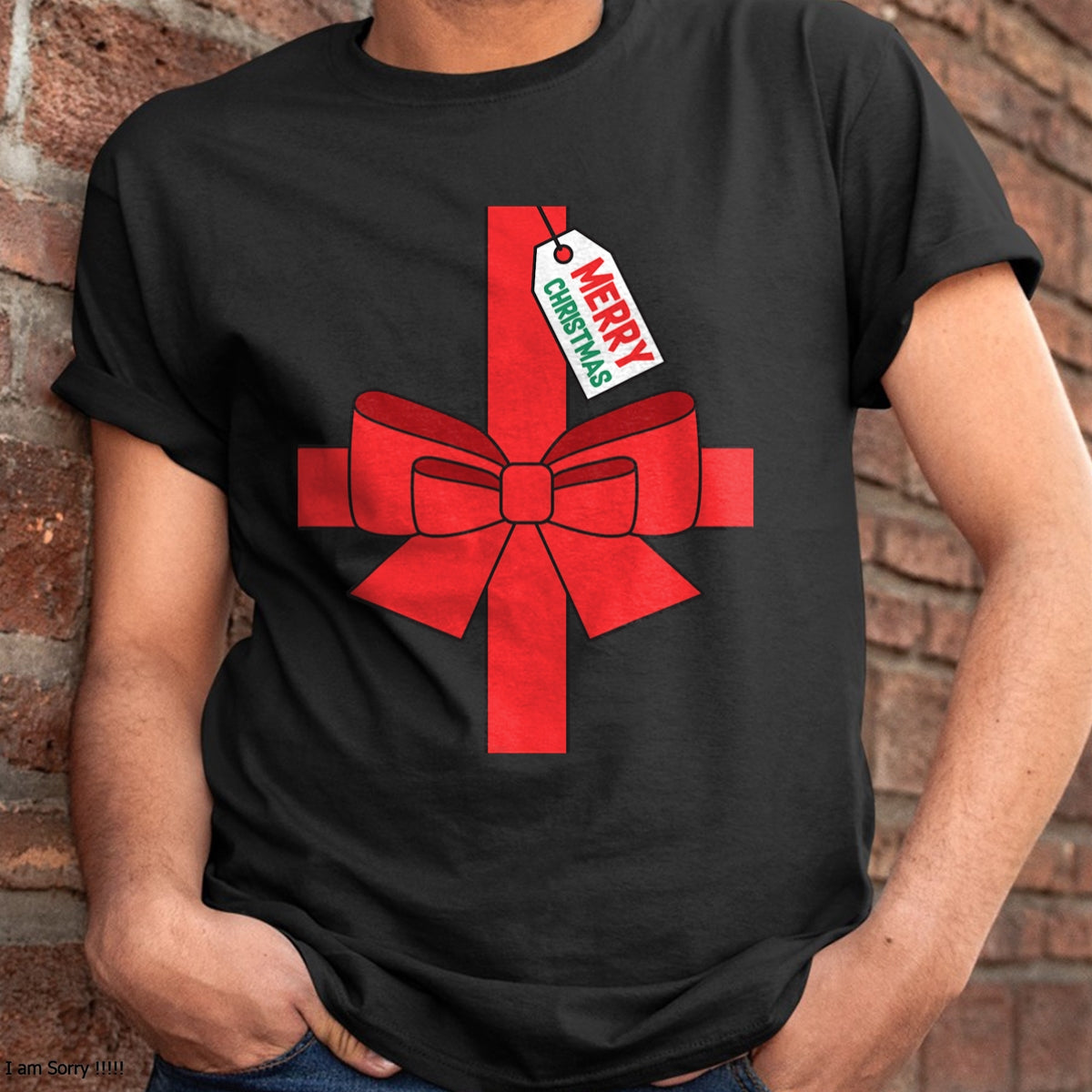Funny DIY Christmas Present Costume T-Shirt - Christmas Unisex T-Shirt/Hoodie/Sweatshirt - SNOW00