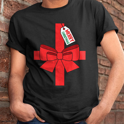 Funny DIY Christmas Present Costume T-Shirt - Christmas Unisex T-Shirt/Hoodie/Sweatshirt - SNOW00