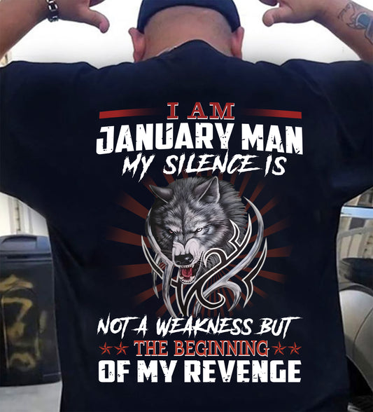 JANUARY, MY SILENCE IS NOT A WEAKNESS SNOW MALE01 (SKU26T-01158-01)