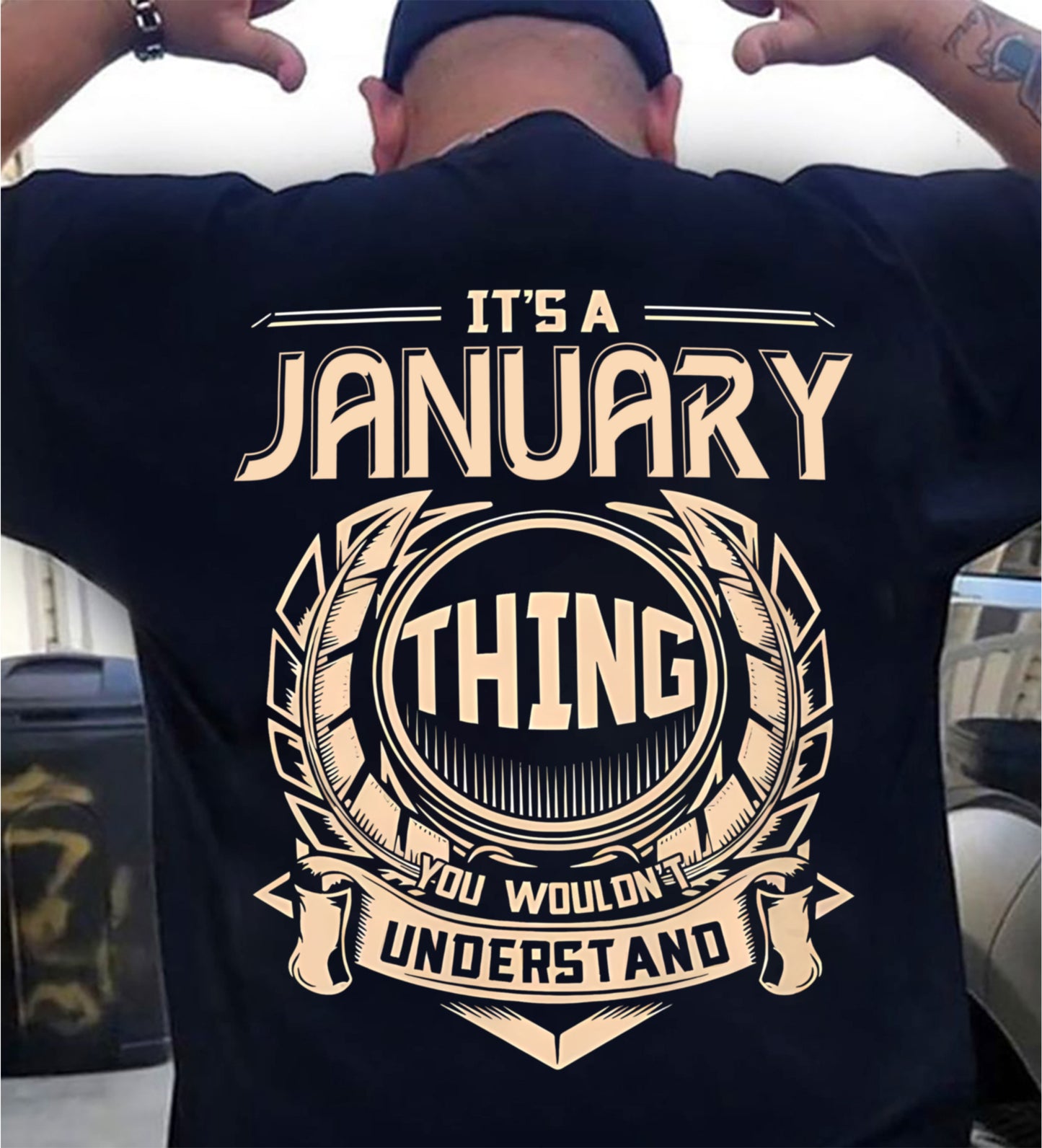 JANUARY, THING YOU WOULDN’T UNDERSTAND – SNOW MALE01 (SKU09-17-01)