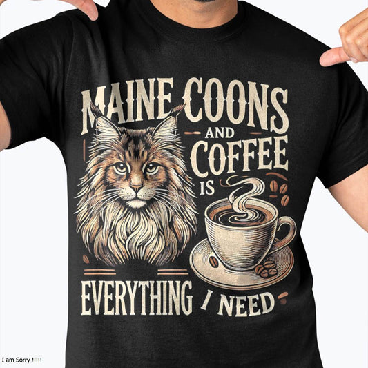 Maine Coon Lover Maine Coon Cat Maine Coons T-Shirt for Men Women