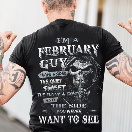 FEBRUARY, I HAVE 3 SIDES THE QUIET & SWEET THE FUNNY & CRAZY-SNOW MALE02 (SKU07-60-02)