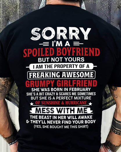 February - Spoiled Boyfriend - Perfect Gift From Girlfriend - SNOW02 (SKU11-18-02)