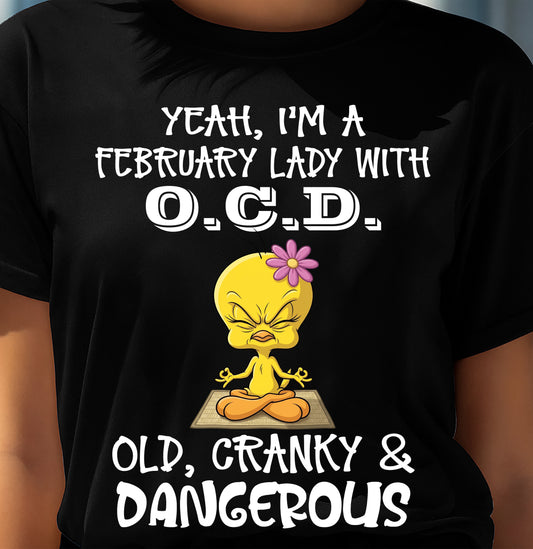 FEBRUARY SHIRT, OLD CRANKY DANGEROUS - SNOW02 (SKU2606-65-02)