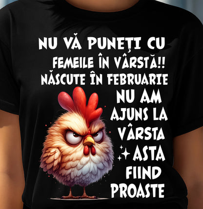 FEBRUARIE, NU VĂ PUNEȚI CU FEMEILE ÎN VÂRSTĂ!! - SNOW RO02 (SKU2606-97-02)