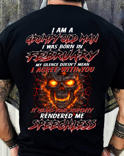 FEBRUARY, MY SILENCE DOESN’T MEAN I AGREE WITH YOU – SNOW MALE02 (SKU26T-01232-02)