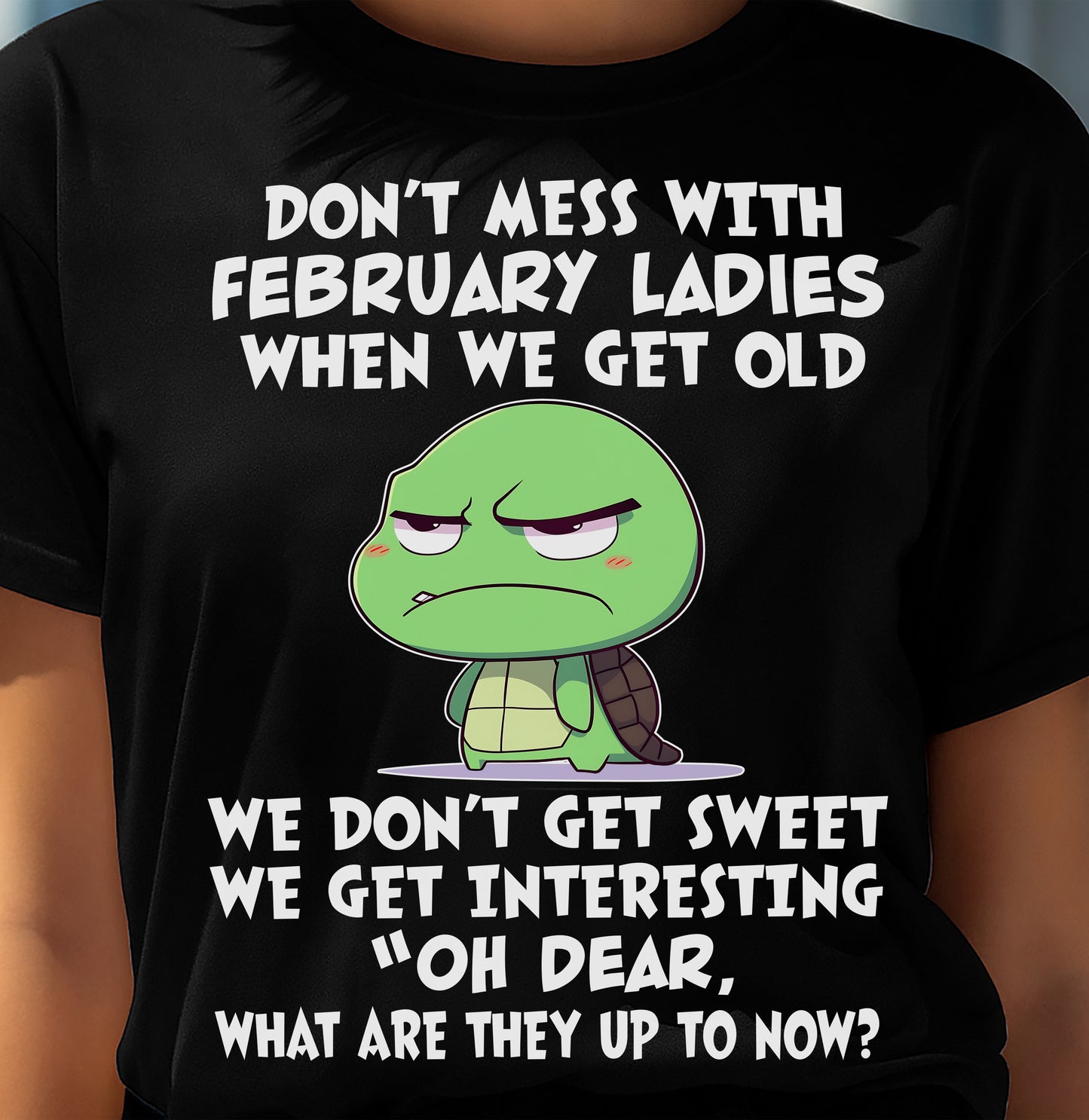 FEBRUARY SHIRT, WHAT ARE THEY UP TO NOW - SNOW02 (SKU2604-241-02)