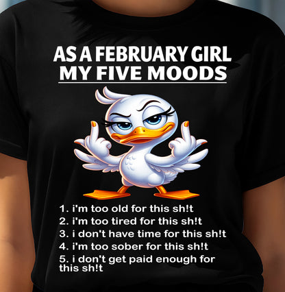 FEBRUARY SHIRT, MY FIVE MOODS - SNOW02 (SKU2604-248-02)