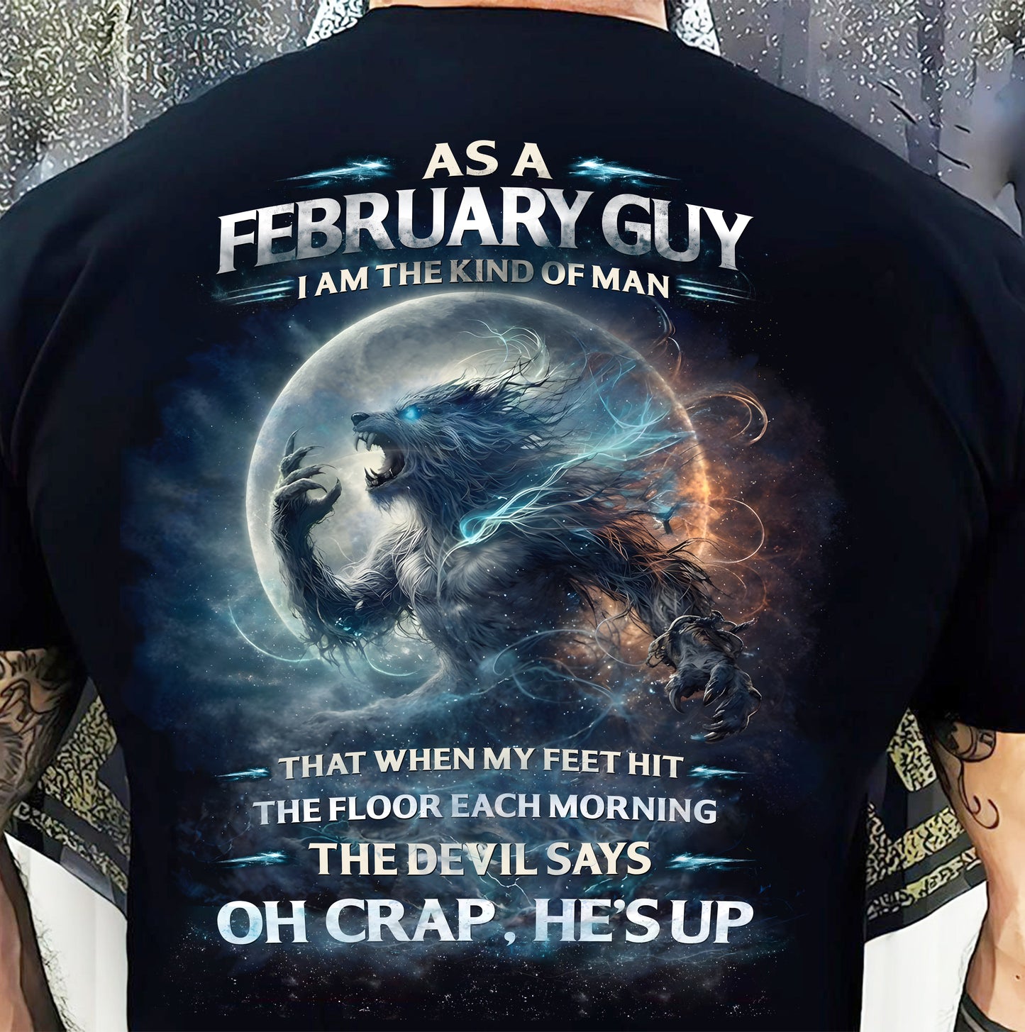 FEBRUARY, THE DEVIL SAYS OH CRAP, HE’S UP – SNOW MALE02 (SKU26T-01104-02)