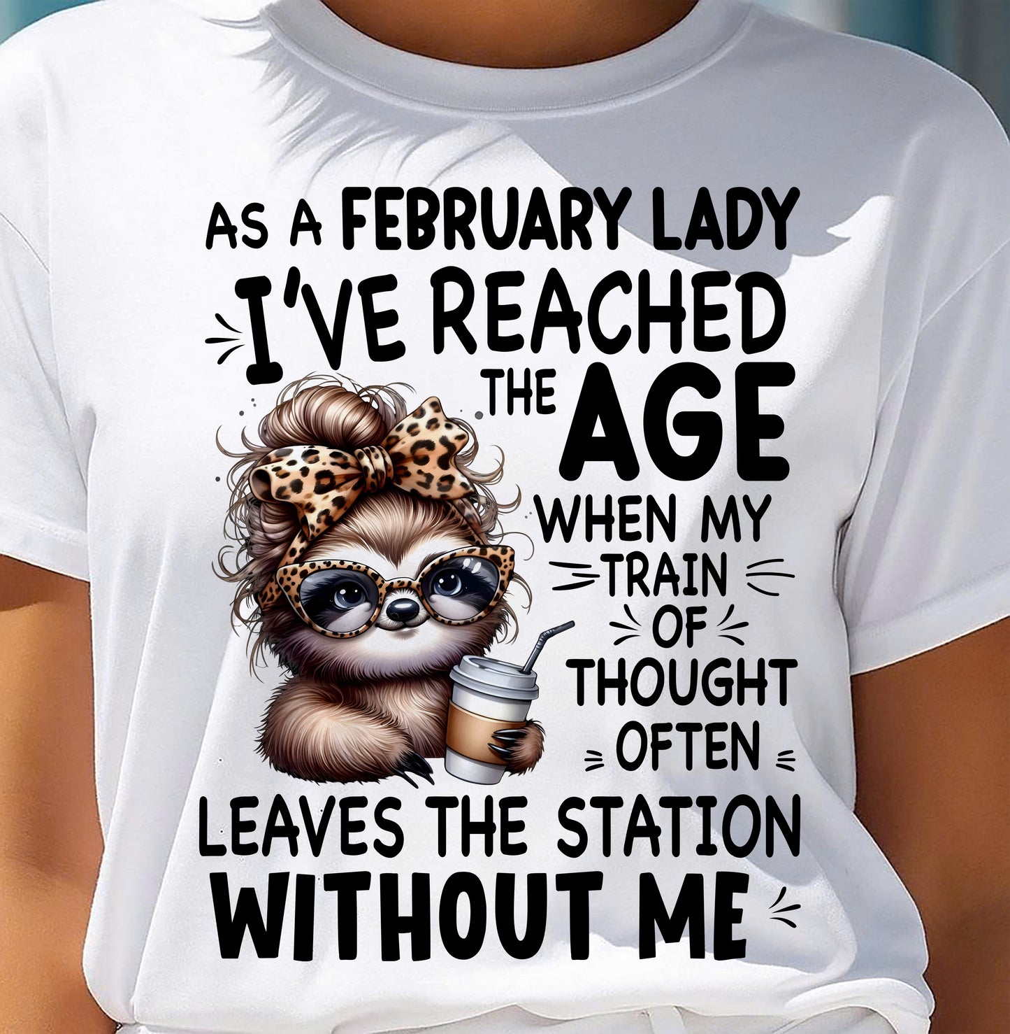 FEBRUARY SHIRT, LEAVES THE STATION WITHOUT ME - SNOW02 (SKU2603-92-02)