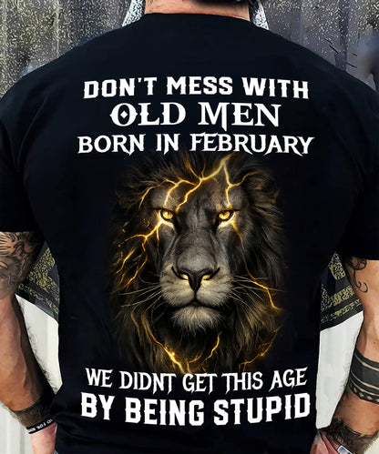 FEBRUARY SHIRT, DON’T MESS WITH OLD MEN - SNOW MALE01 (SKU2604-309-02)