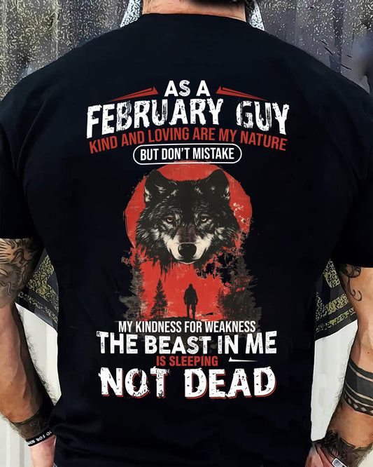 FEBRUARY, KIND AND LOVING ARE MY NATURE-SNOW MALE02 (SKU26T-01-17-02)