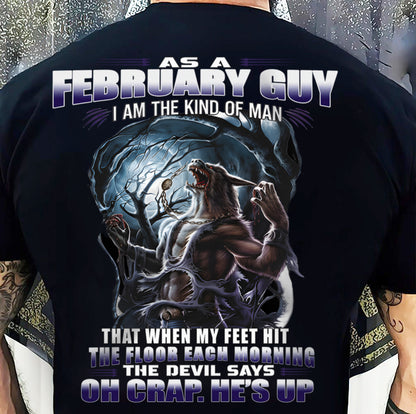 FEBRUARY, I AM THE KIND OF MAN-MALE02 (SKU12-326-02)