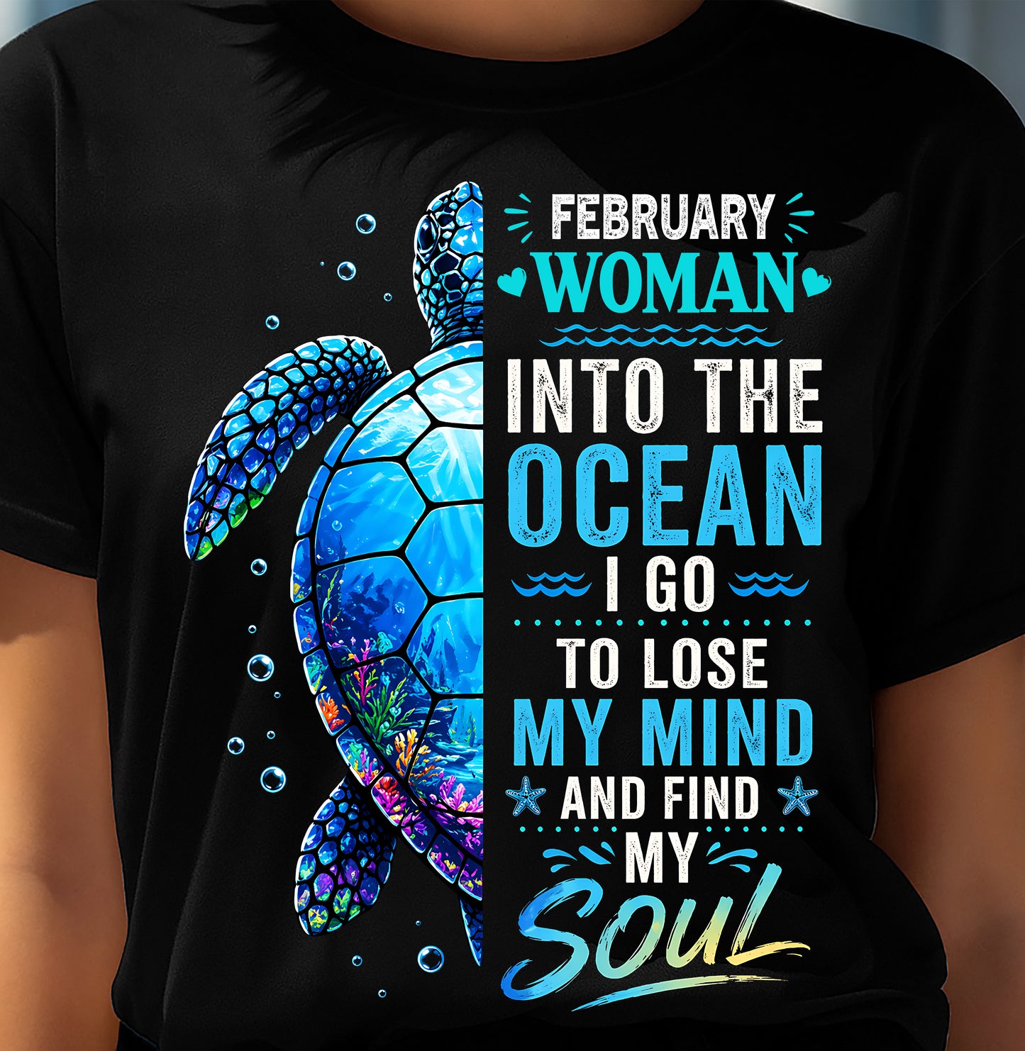 FEBRUARY SHIRT, I GO TO LOSE MY MIND AND FIND MY SOUL - SNOW02 (SKU2604-28-02)