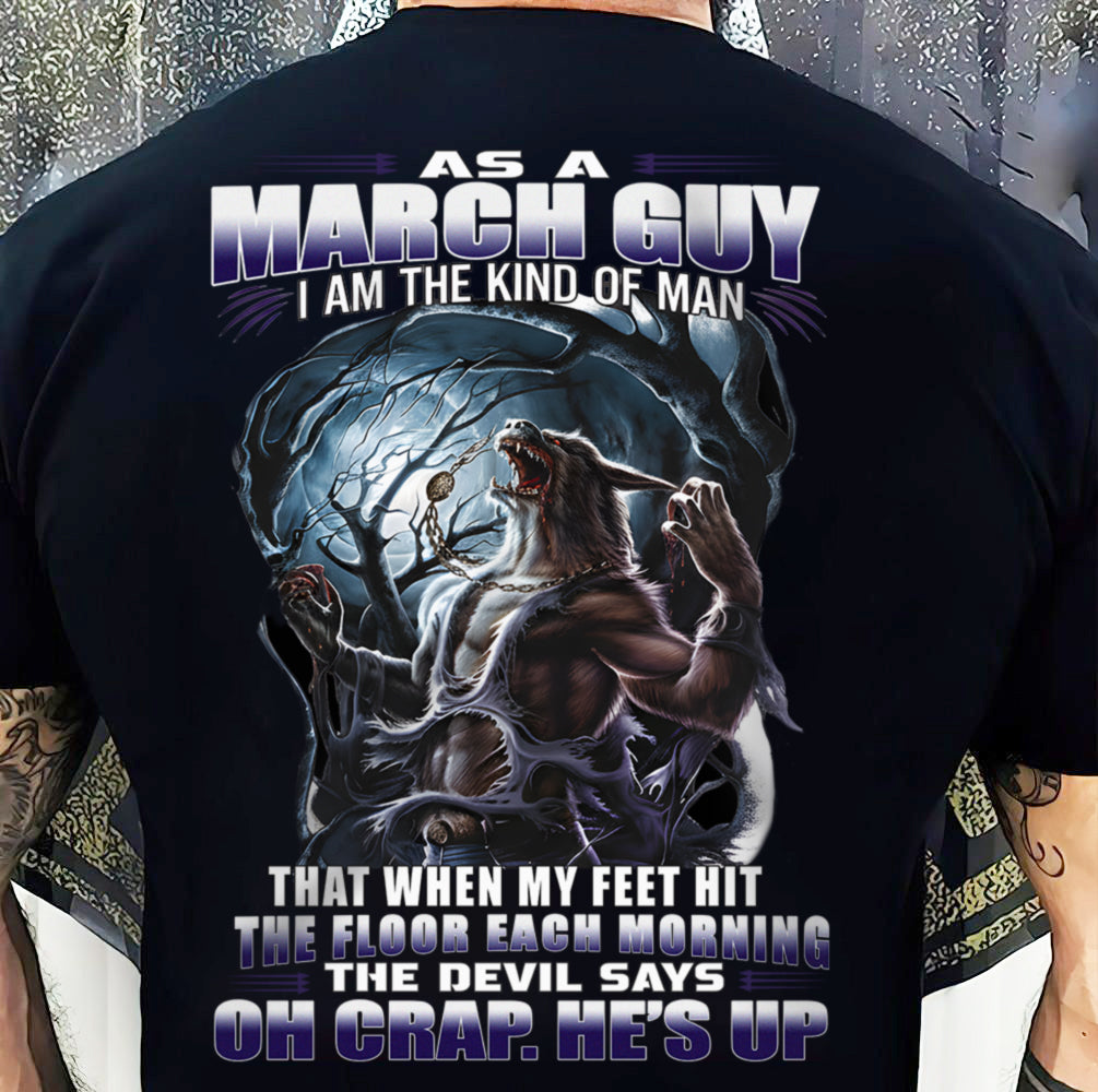 MARCH, I AM THE KIND OF MAN-MALE03 (SKU12-326-03)