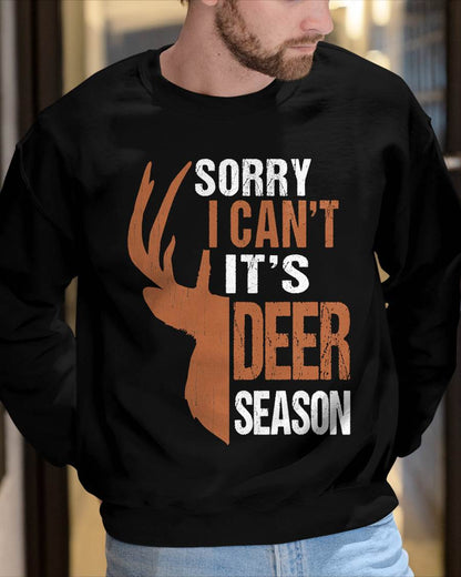 Hunting Gift Sorry Deer Season Funny Hunter Dad Father Day T-Shirt