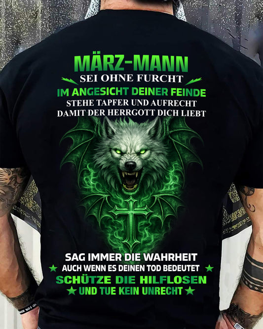 MÄRZ, SEI OHNE FURCHT IM ANGESICHT DEINER FEINDE - SNOWMALE03 (SKU2605-356-03)