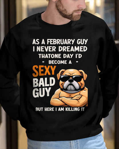 FEBRUARY SHIRT FOR A SEXY BALD MAN - SNOW02 (SKU2603-281-02)