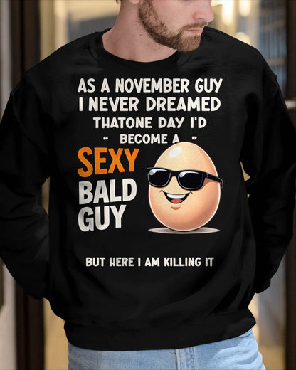 NOVEMBER SHIRT FOR A SEXY BALD MAN - SNOW11 (SKU2603-290-11)
