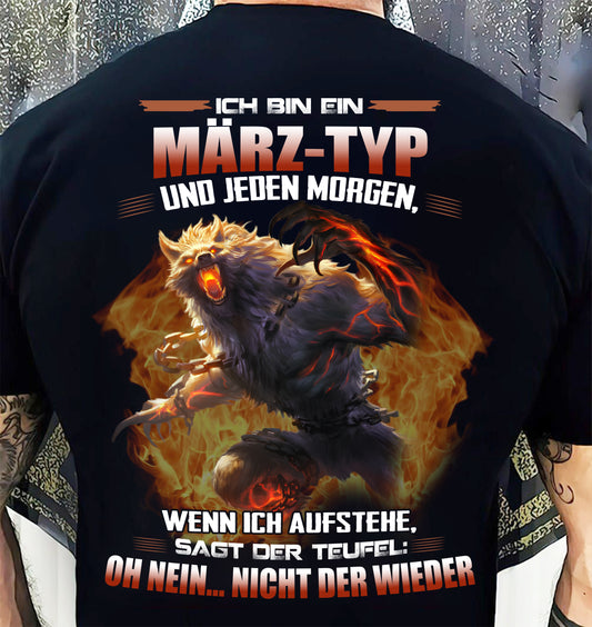 MÄRZ, SAGT DER TEUFEL: OH NEIN… NICHT DER WIEDER - SNOWMALE GER03 (SKU2605-383-03)