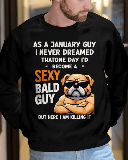 JANUARY SHIRT FOR A SEXY BALD MAN - SNOW01 (SKU2603-281-01)