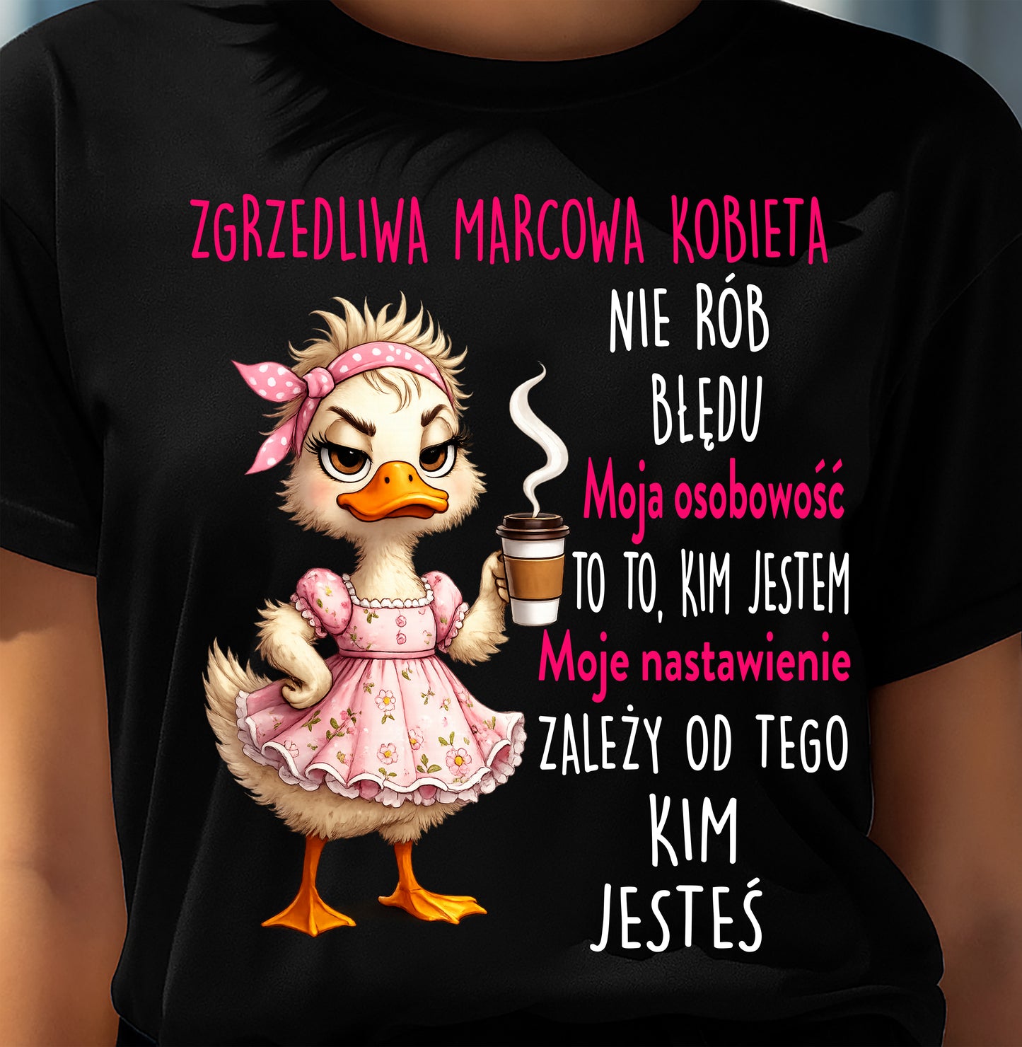 MARCOWA, Moje nastawienie ZALEŻY OD TEGO KIM JESTEŚ - SNOW PO03 (SKU2606-56-03)