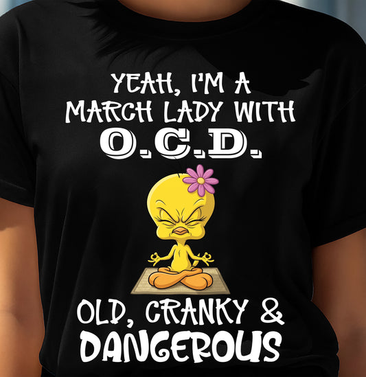 MARCH SHIRT, OLD CRANKY DANGEROUS - SNOW03 (SKU2606-65-03)
