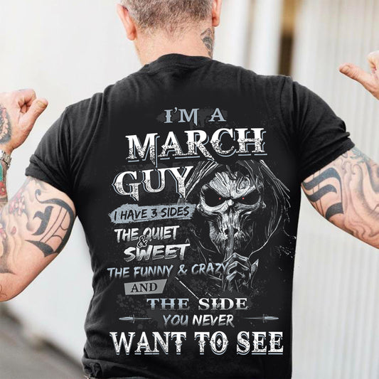 MARCH, I HAVE 3 SIDES THE QUIET & SWEET THE FUNNY & CRAZY-SNOW MALE03 (SKU07-60-03)