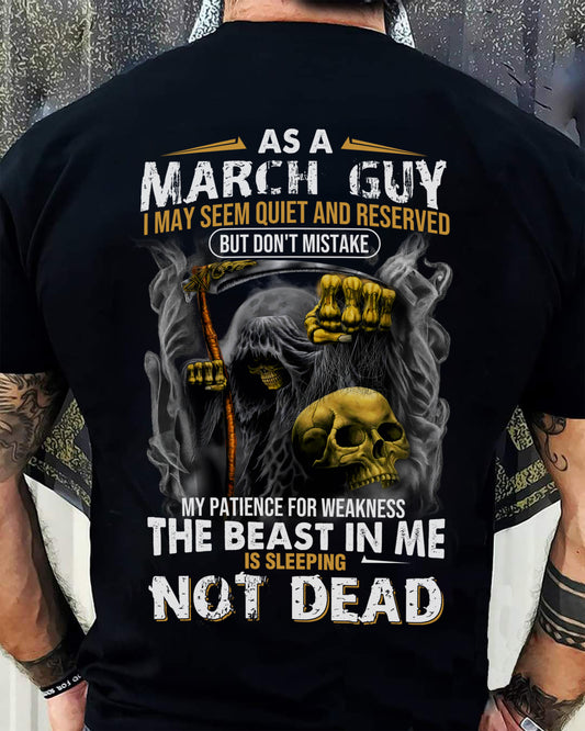 MARCH, I MAY SEEM QUIET AND RESERVED BUT DON’T MISTAKE – SNOW MALE03 (SKU08-82-03)