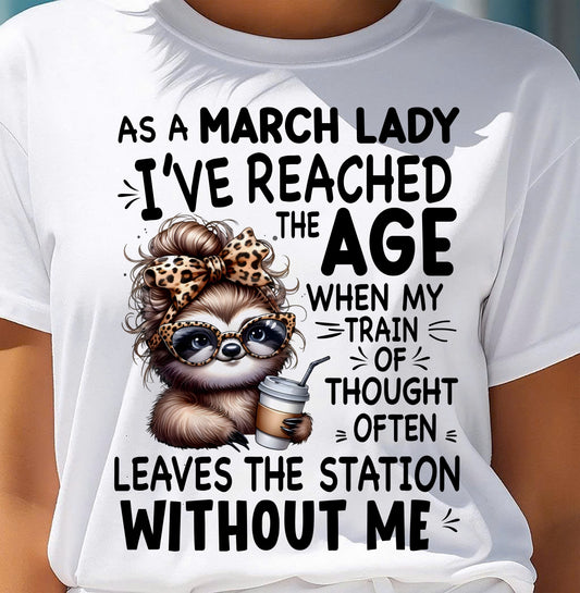 MARCH SHIRT, LEAVES THE STATION WITHOUT ME - SNOW03 (SKU2603-92-03)