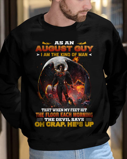 AUGUST, THE DEVIL SAYS OH CRAP, HE’S UP SNOW MALE08 (SKU26T-01249-08)