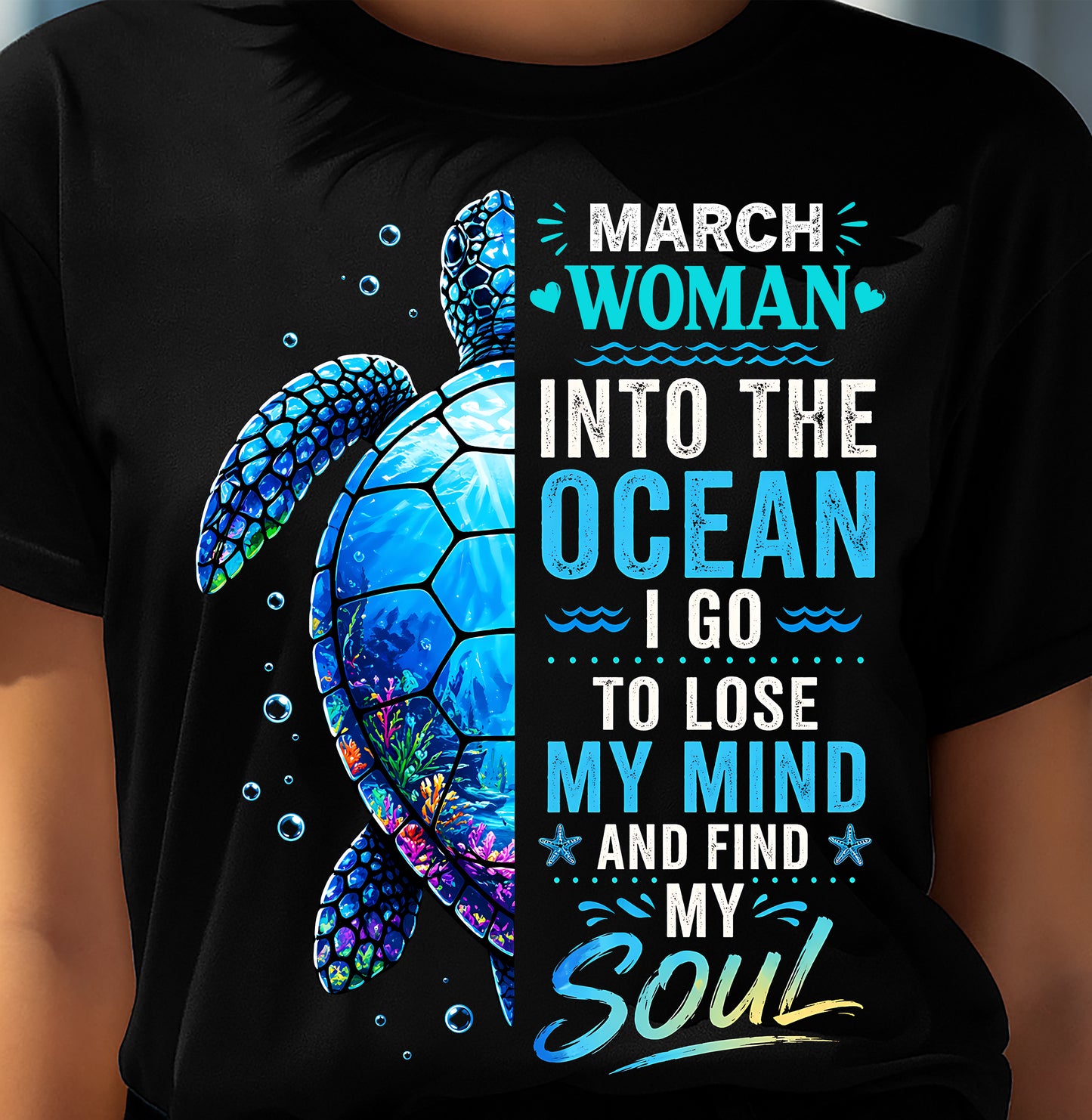MARCH SHIRT, I GO TO LOSE MY MIND AND FIND MY SOUL - SNOW03 (SKU2604-28-03)