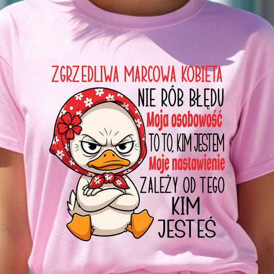 MARCOWA, Moje nastawienie ZALEŻY OD TEGO KIM JESTEŚ - SNOW PO03 (SKU2606-57-03)