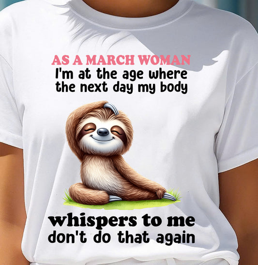 MARCH SHIRT, don't do that again - SNOW03 (SKU2603-105-03)