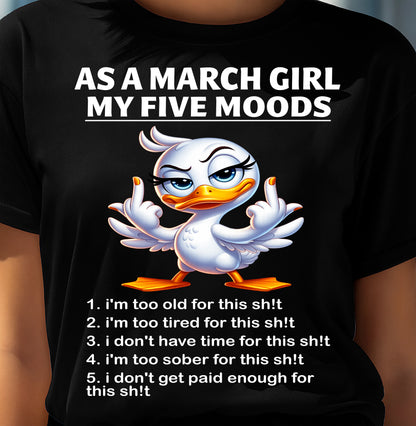 MARCH SHIRT, MY FIVE MOODS - SNOW03 (SKU2604-248-03)