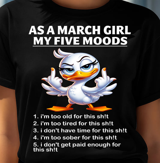 MARCH SHIRT, MY FIVE MOODS - SNOW03 (SKU2604-248-03)