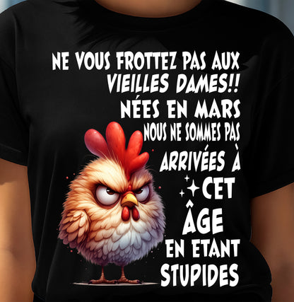 MARS, NE VOUS FROTTEZ PAS AUX VIEILLES DAMES !! - SNOW03 (SKU2605-87-03)